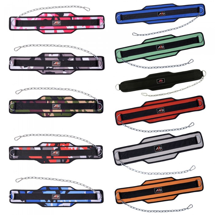 ARD CHAMPS™ Neoprene Weight Lifting Dipping Belt Exercise Belt Fitness Boddy Building Belt